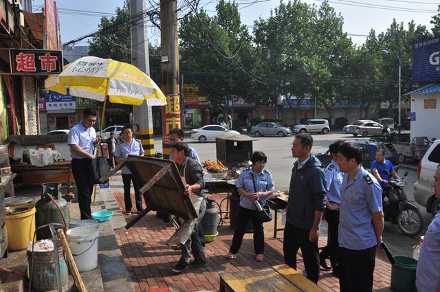 上下联动 部门配合 中心街街道全力推进“五小行业”整治工作